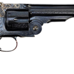 Taylors and Co Top Break Schofield .45 Colt 7" Barrel 6-Rounds Engraved