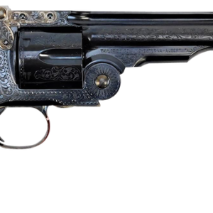 Taylors and Co Top Break Schofield .45 Colt 7" Barrel 6-Rounds Engraved