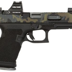 The Gun Co LVL-1 Custom Glock 19 - Urban Camo 9mm 4.02-inch 15Rds - with Holosun Reflex Red Dot