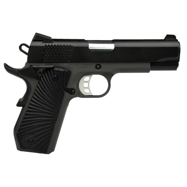 Tisas 1911 Stingray Bobtail Carry Grey 9mm 4.25" Barrel 9-Rounds