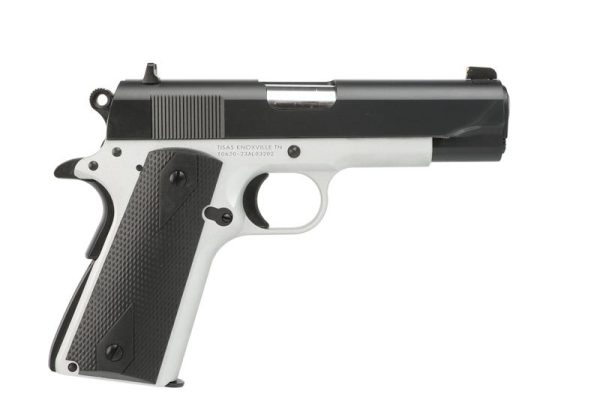 Tisas 1911 Aviator Black / Silver 9mm 4.25" Barrel 9-Rounds