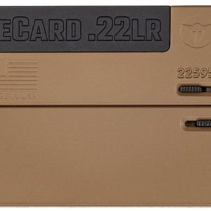 Trailblazer Firearms LifeCard Barrett Brown Aluminum .22 LR 2.5" Barrel 1-Rounds