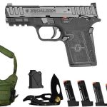 Smith and Wesson Equalizer Black 9mm 3.6" Barrel 15-Rounds With Bug Out bag and Multi-Tool