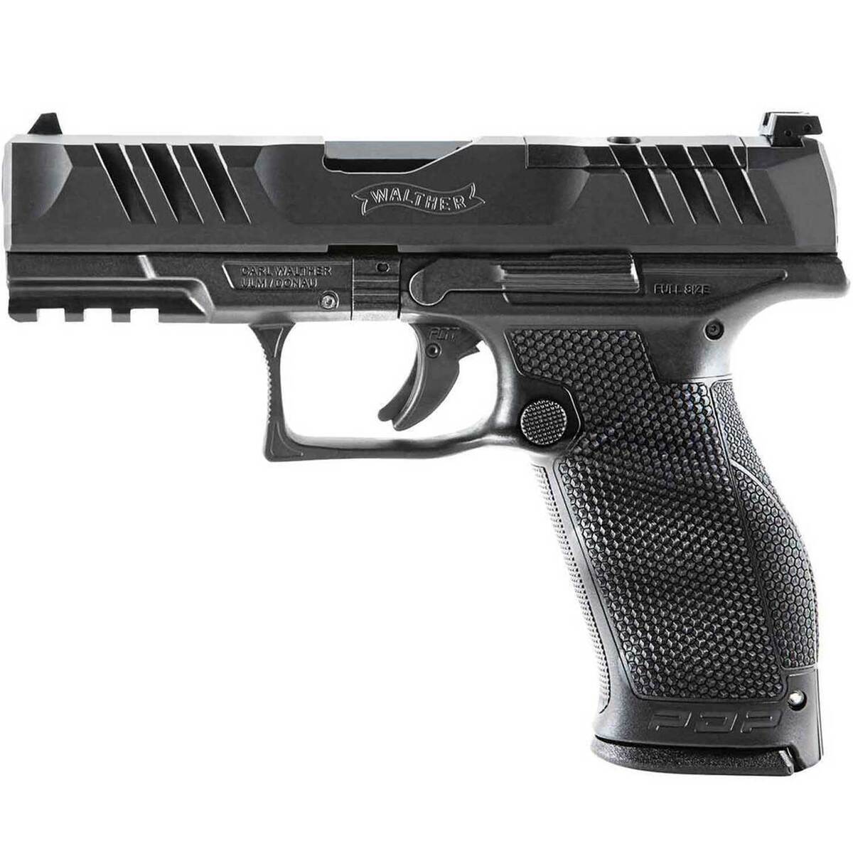 Walther PDP Optics Ready 9mm Luger 4in Black Pistol - 18+1 Rounds - Image 2
