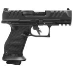 Walther PDP Pro-E Compact 9mm Luger 4in Nitride Black Pistol - 18+1 Rounds
