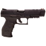 Walther PPQ M2 22 Long Rifle 5in Matte Black Tenifer Pistol - 12+1 Rounds