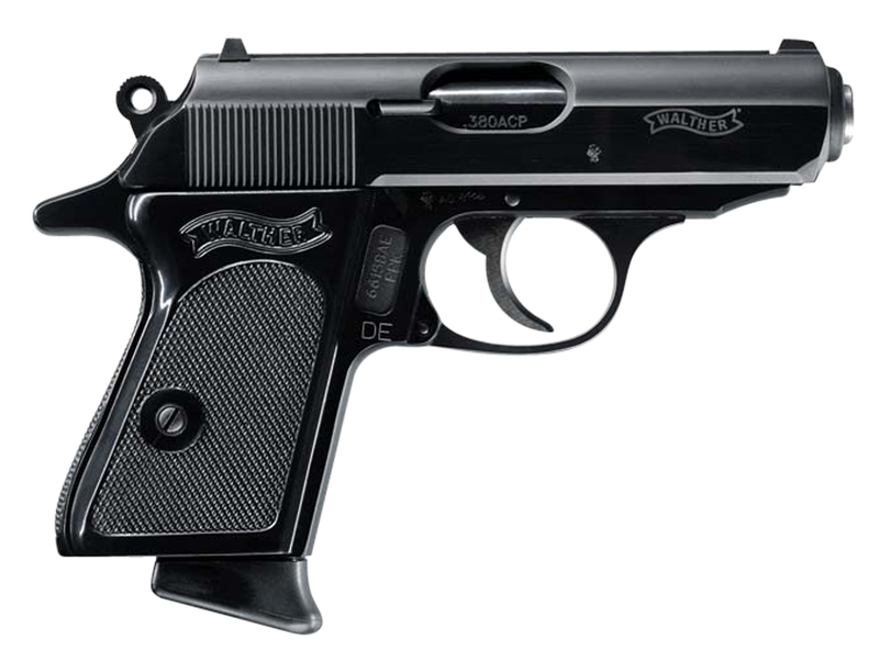 Walther PPK .380 ACP 3.3" Barrel 6-Rounds Manual Safety