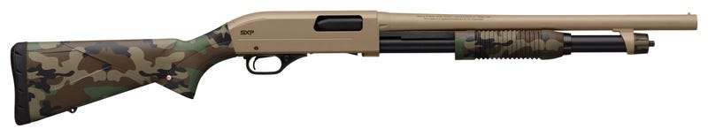 Winchester SXP Defender Woodland / Flat Dark Earth 12 GA 18" Barrel 3"-Chamber 5-Rounds