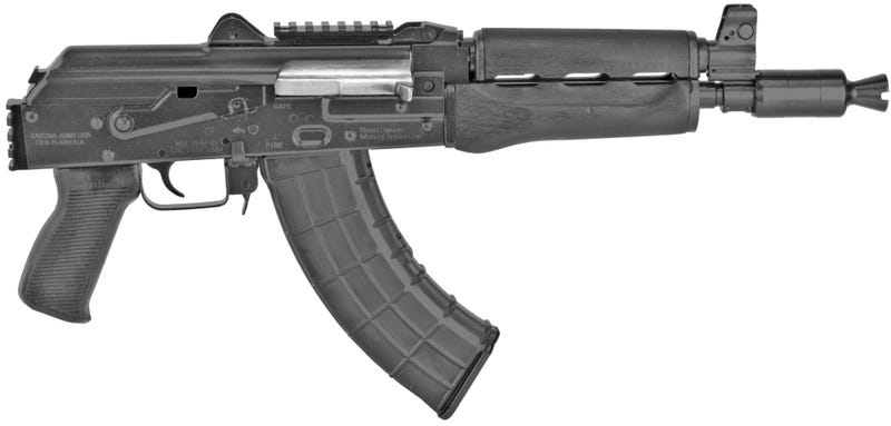 Zastava USA ZPAP92 AK Pistol 7.62 X 39 10" Barrel 30-Rounds Optics Ready Rail