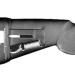 Blackhawk Knoxx Compstock Howa/Weatherby Rifle Rubber Overmolded, Synthetic Black