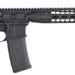 LWRC DI AR-15 5.56mm, 16″ Spiral-Fluted Barrel, NiCorr, Compact Stock, 30rd