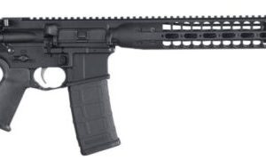 LWRC DI AR-15 5.56mm, 16″ Spiral-Fluted Barrel, NiCorr, Compact Stock, 30rd