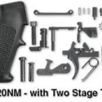 Rock River Arms Lower Receiver Parts Kit, Two Stage Trigger, A2 Grip Black