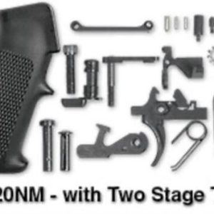Rock River Arms Lower Receiver Parts Kit, Two Stage Trigger, A2 Grip Black