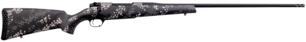 Weatherby Mark V, Backcountry 2.0 Ti, 308 Winchester, 22″ Barrel, Fluted Titanium Barrel, #1 Contour, d Finish, Graphite Black, Grey and White Sponge Accents, Exposed Carbon Fiber Stock, 5rd