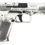 Canik Mete SFT 9mm, 4.46″ Barrel, Picatinny Rail, Distressed White, Optics Ready, 18rd