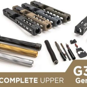 Complete Upper for Glock 34 Gen 3 – Slide, Barrel, Parts, and Sights