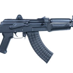 Arsenal SAM7K-34 AK Pistol 7.62x39mm, 8.5″ Barrel, No Stock, Polymer, Black, Ships w/ 5rd Mag