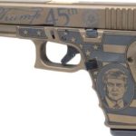 GLOCK 19 GEN 4 TRUMP BRONZE 9MM 4-INCH TINI THREADED BARREL 15-ROUNDS FIXED SIGHTS USA MADE