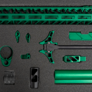 Timber Creek Enforcer AR Build Kit, M-LOK, Emerald Green