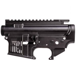 F1 Firearms Skeletonized FDR-15 Black Flag Rifle Receiver Set