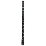 F1 Firearms Threaded 223 Wylde Dimple Fluted Rifle Barrel - 16in - Black Nitride
