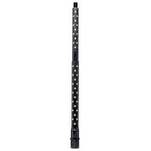 F1 Firearms Threaded 223 Wylde Dimple Fluted Rifle Barrel - 16in - Black Nitride