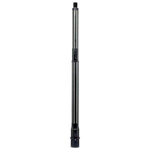 F1 Firearms Threaded 223 Wylde Standard Fluted Rifle Barrel - 16in - Black Nitride