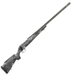 Fierce CT Edge Phantom Camo Fiber Stock Gray Cerakote Bolt Action Rifle - 300 PRC - 24in - RIFLES - Miami Shooters Supply