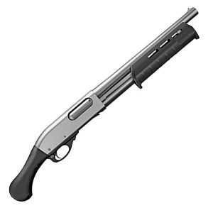 Remington 870 Tac-14 Marine Magnum Electroless Nickel-Plated 12 Gauge 3in Pump Action Firearm - Shooting Gear - Miami Shooters Supply