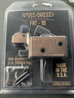 Rare Breed Triggers FRT-15 Forced Reset Trigger for Glock Pistols - High-Performance Upgrade