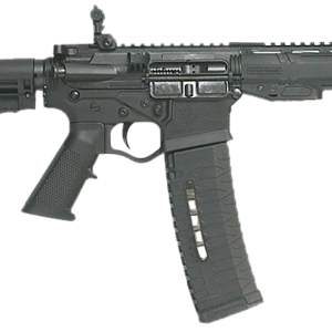 AR-15 Pistol 5.56x45mm/.223 Remington, 7.5" Barrel, Black Finish, Pro 2A Blade Brace, M-Lok Handguard, 60-Round Magazine