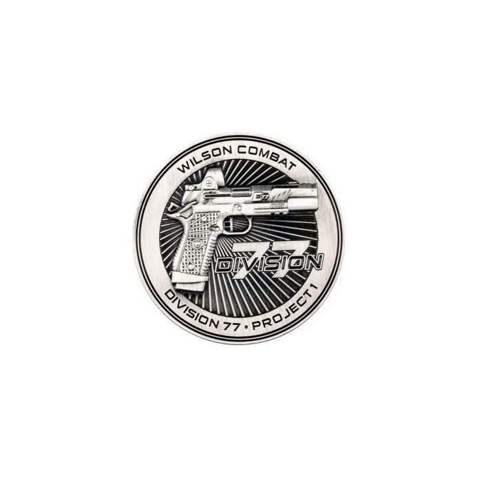 Division 77 Project 1 Challenge Coin - Military Style Collectible Commemorative Token