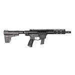 Wilson Combat AR9 Pistol 9mm with Glock Receiver, 8" Barrel, LAW Tactical Folding Stock & Optimized Recoil System