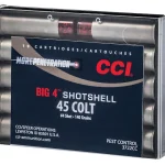 CCI Big 4 Shotshell 45 Colt Ammunition - 140 Grain Lead Shot - 200 Rounds