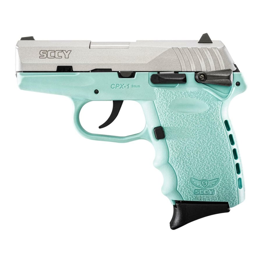 SCCY CPX-1 9mm Pistol - Compact Double-Action Only Handgun with 10+1 Capacity