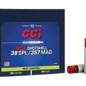 CCI Big 4 Shotshell 38 Special Ammo 84 Grain Lead Shot 200 rounds Direct - Air Gun Ammo - Miami Shooters Supply