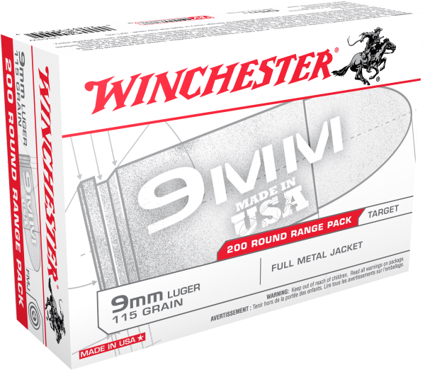 WINCHESTER USA HANDGUN AMMO