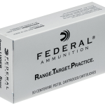 FEDERAL RANGE AND TARGET 9MM LUGER (9X19 PARA)  HANDGUN AMMO AMMO