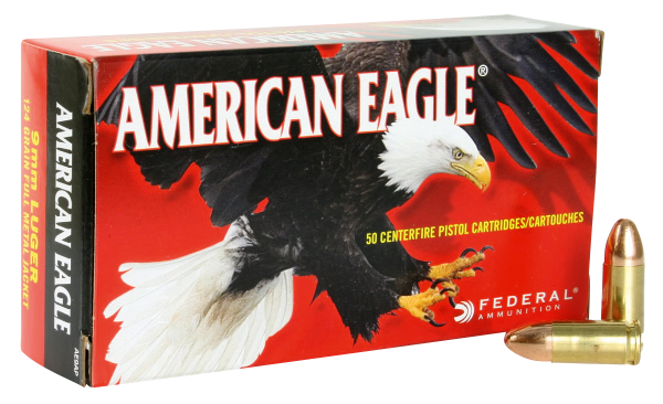 FEDERAL AMERICAN EAGLE HANDGUN AMMO