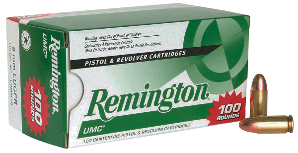 REMINGTON UMC HANDGUN AMMO