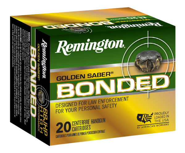 REMINGTON GOLDEN SABER HANDGUN AMMO