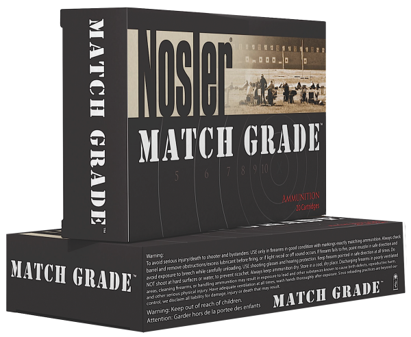 NOSLER MATCH GRADE HANDGUN AMMO