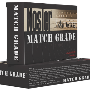NOSLER MATCH GRADE HANDGUN AMMO