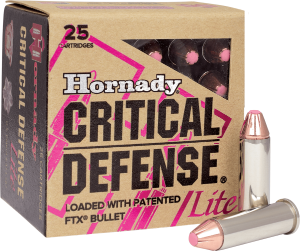 HORNADY CRITICAL DEFENSE LITE HANDGUN AMMO