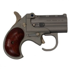 OLD WEST DERRINGER SHORT BORE SATIN/ROSEWOOD GRIPS for sale Miami Shooters Supply