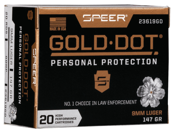 SPEER GOLD DOT HANDGUN AMMO