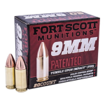 FORT SCOTT MUNITIONS TUI 9MM LUGER (9X19 PARA)  HANDGUN AMMO AMMO