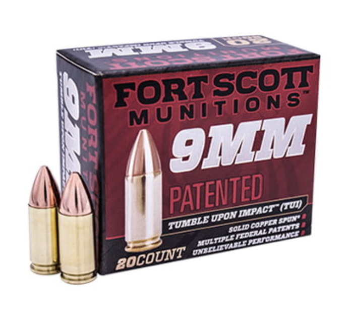 FORT SCOTT MUNITIONS TUI 9MM LUGER (9X19 PARA) HANDGUN AMMO AMMO FORT SCOTT MUNITIONS TUI 9MM LUGER (9X19 PARA) HANDGUN AMMO AMMO - Rifle Ammo - Miami Shooters Supply
