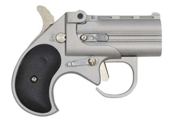 OLD WEST DERRINGER SHORT BORE SATIN/BLACK GRIPS for sale Miami Shooters Supply